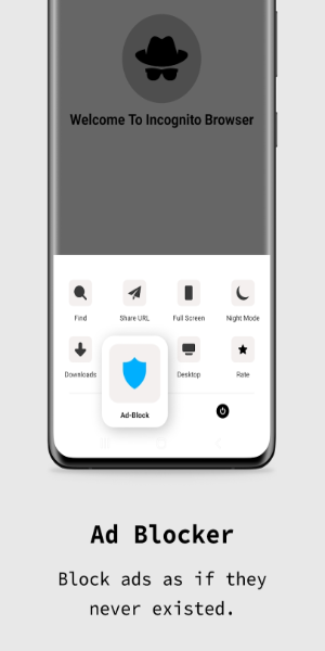 Private Browser: Incognito Schermafbeelding 1