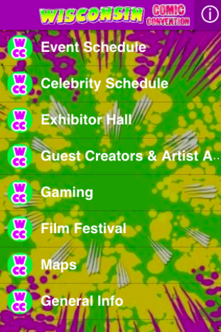 Wisconsin Comic Convention Screenshot 0