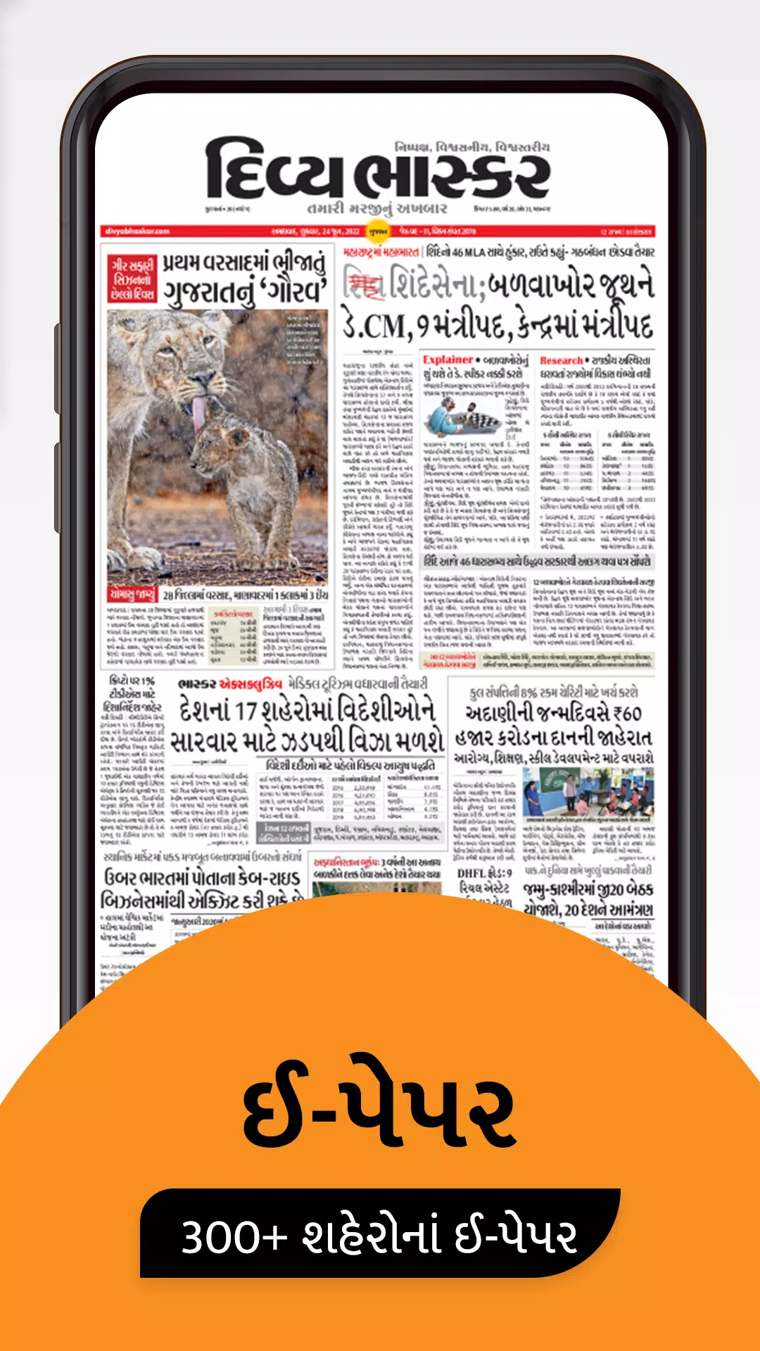 Divya Bhaskar Schermafbeelding 2