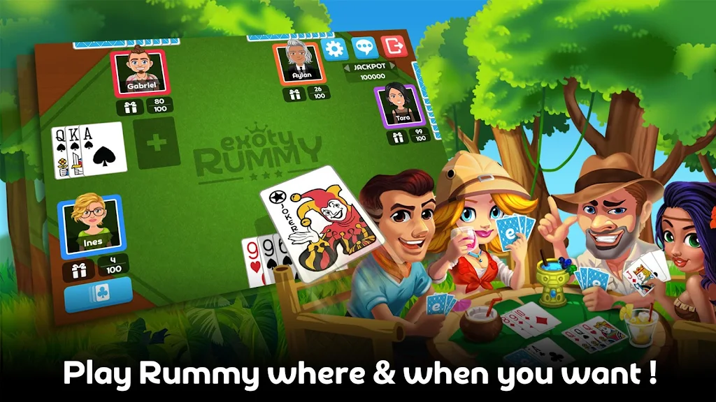 Multiplayer Rummy Game应用截图第0张