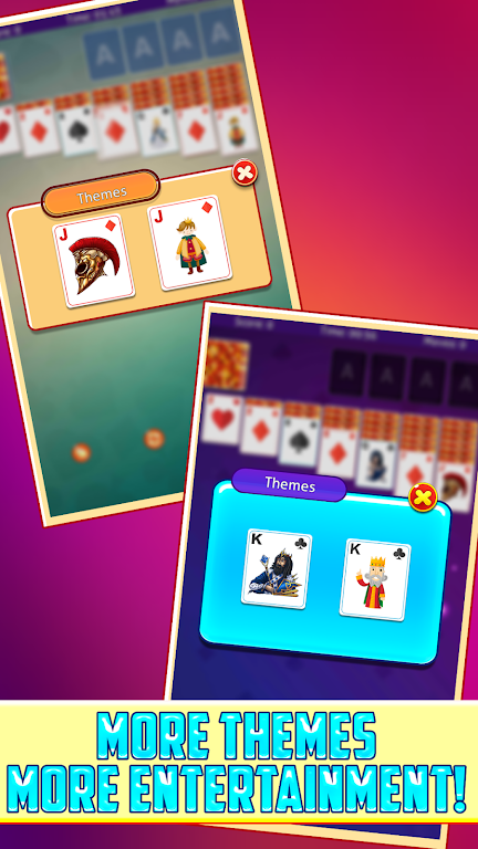 Schermata Solitaire Classic: Free Card Game 2