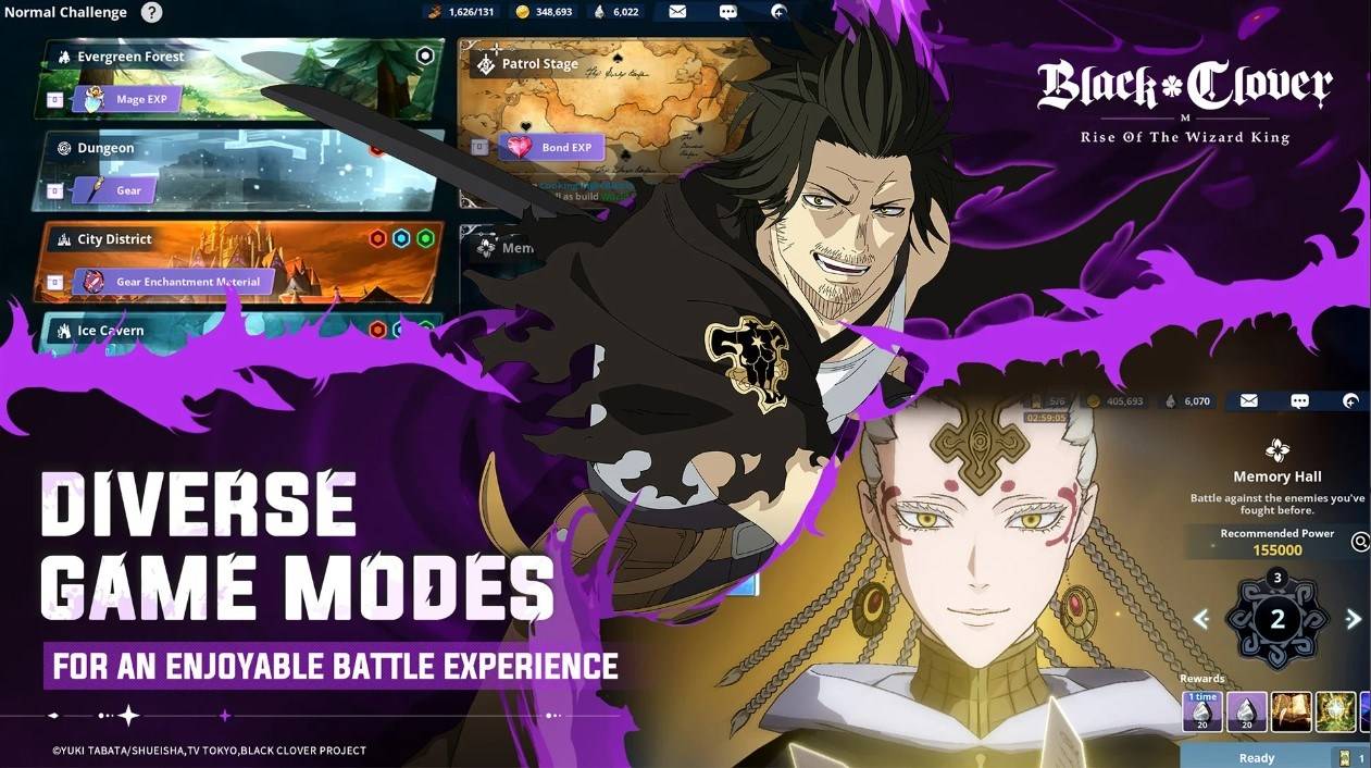 Black Clover M: Exklusive Einlösungscodes jetzt verfügbar