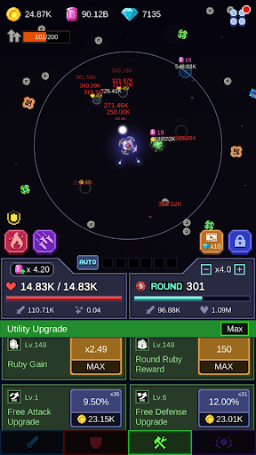 Schermata Final Galaxy Tower Defense 3