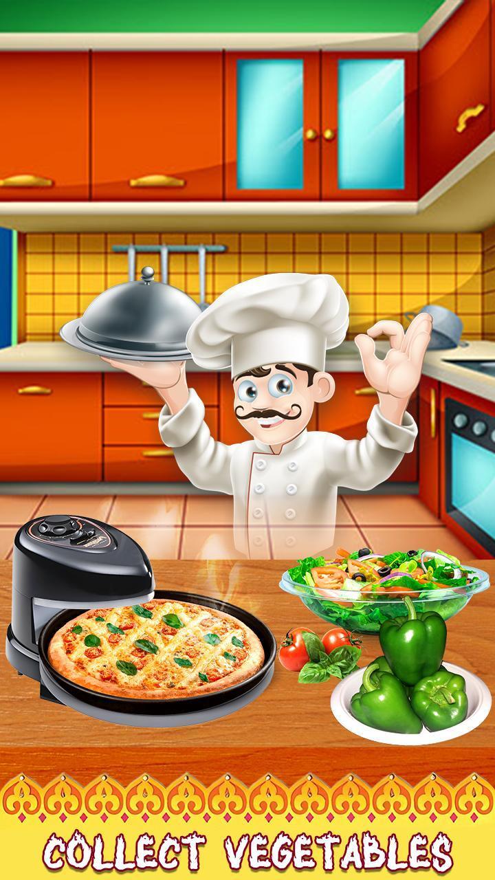 Pizza Maker Pizza Cooking Game Ekran Görüntüsü 2