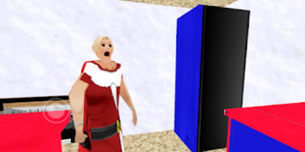 Santa Scary Granny Escape Captura de tela 0