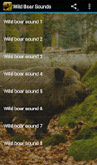 Wild Boar Sounds Capture d'écran 0