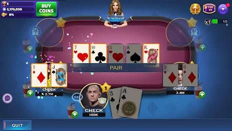 Texas Holdem Mania: Poker Game Ảnh chụp màn hình 1