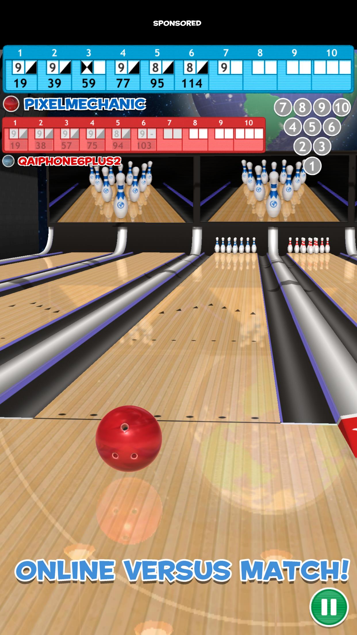 Strike! Ten Pin Bowling Zrzut ekranu 2