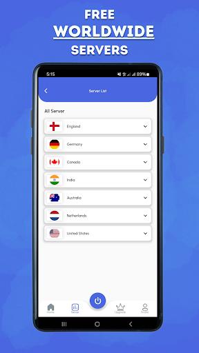 PrimeX VPN - Fast & Secure VPN Captura de pantalla 1