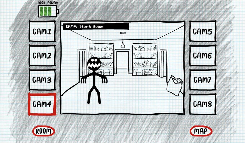 Stickman Five Nights Survival Capture d'écran 1