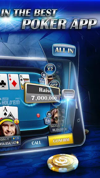 Schermata Live Hold’em Pro Poker 1