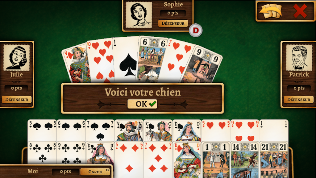 Tarot Officiel FFT Lite Captura de tela 1