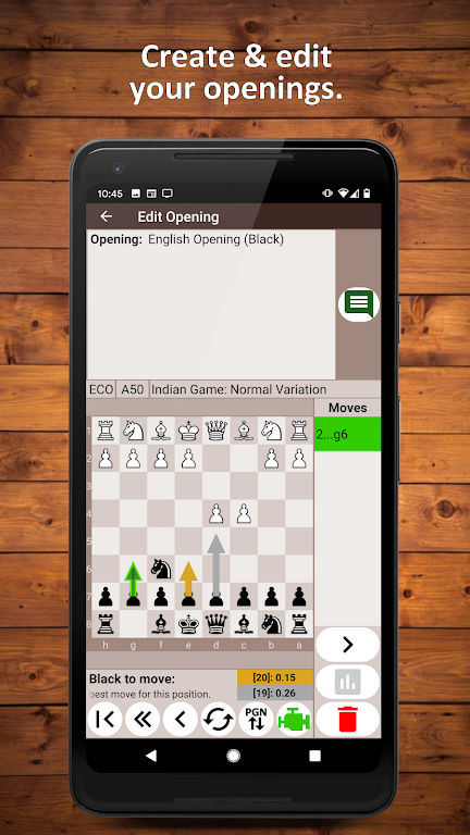 Chess Openings Trainer Lite Zrzut ekranu 0