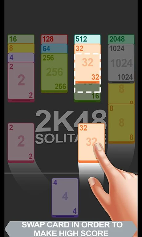 2K48 Solitaire स्क्रीनशॉट 0