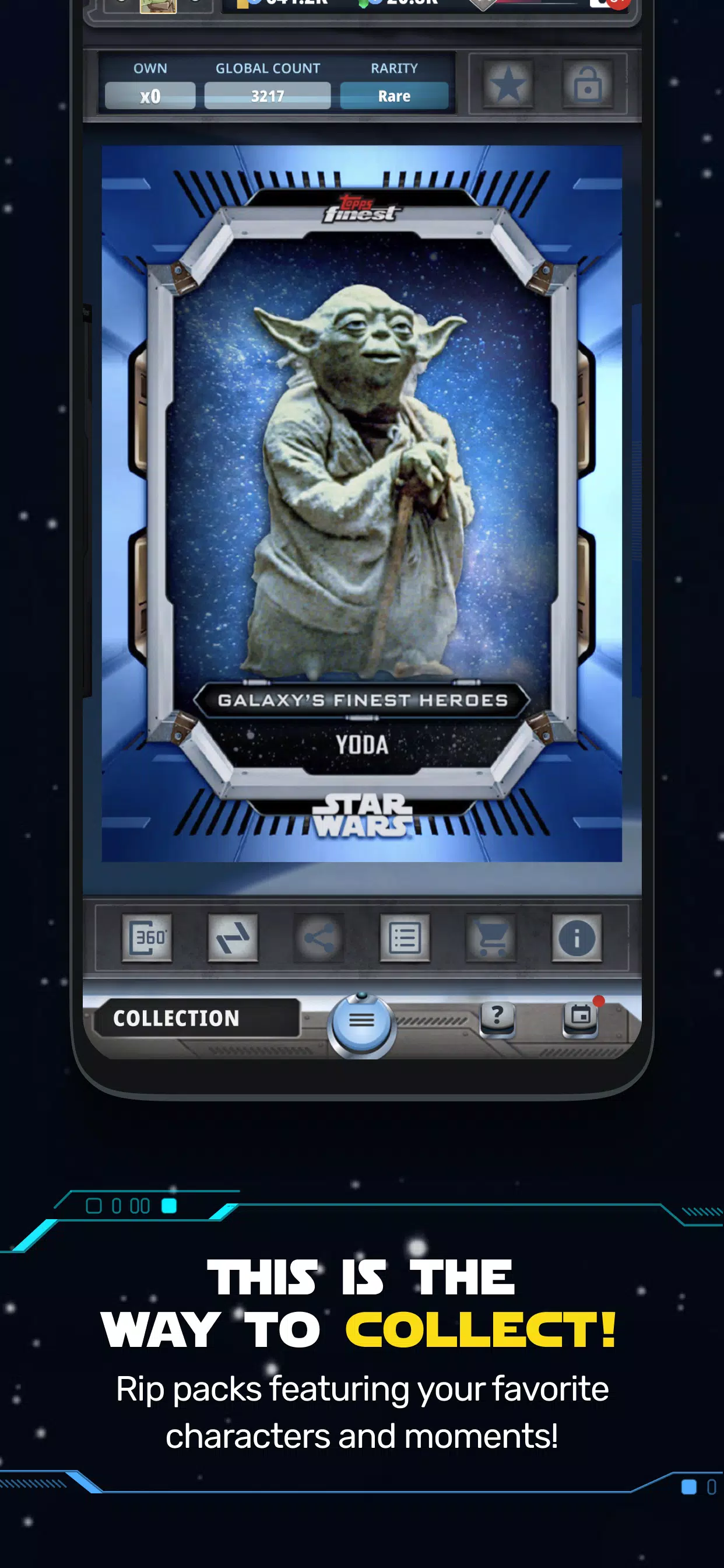 Star Wars Card Trader by Topps スクリーンショット 1