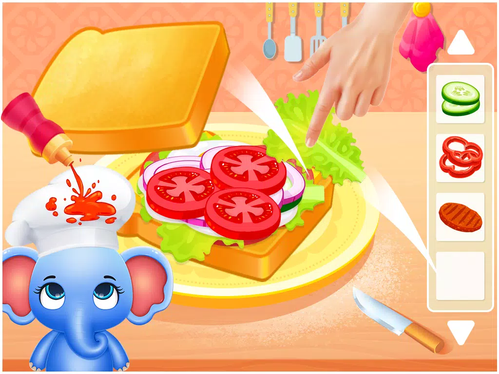 Animal Cafe Cooking Game स्क्रीनशॉट 2