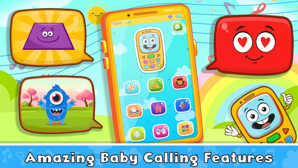 Baby Phone Game: Kids Learning स्क्रीनशॉट 0