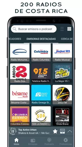 Radios de Costa Rica Online Tangkapan skrin 0