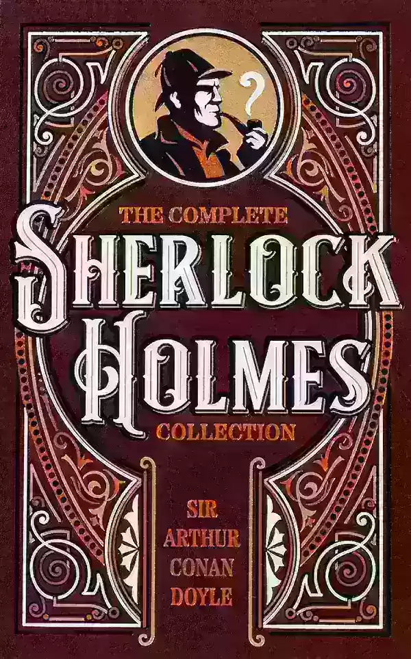 O Sherlock Holmes Completo em encadernação de couro