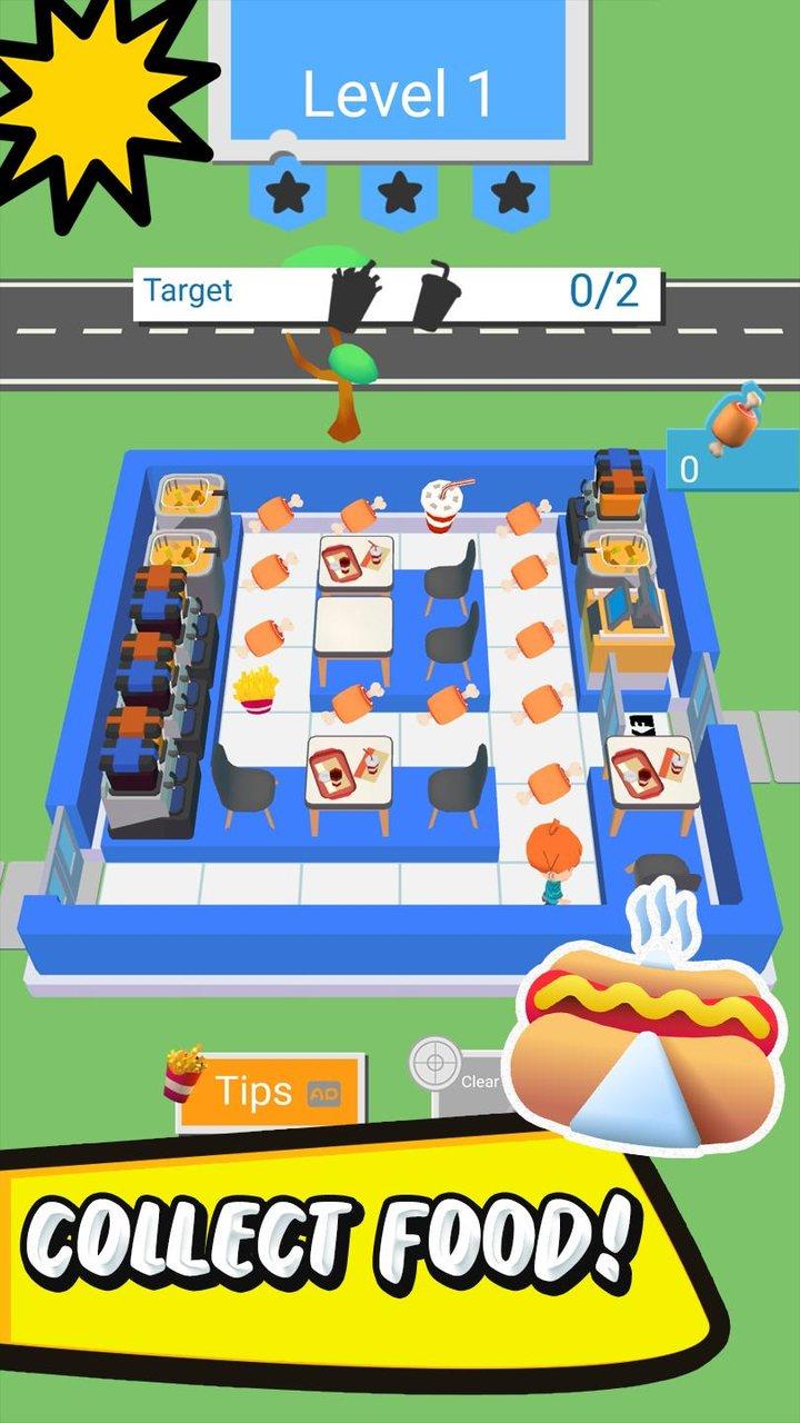 Sandwich Stack Restaurant game Ekran Görüntüsü 1