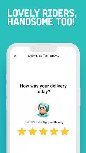 BAEMIN - Food delivery app Ekran Görüntüsü 1