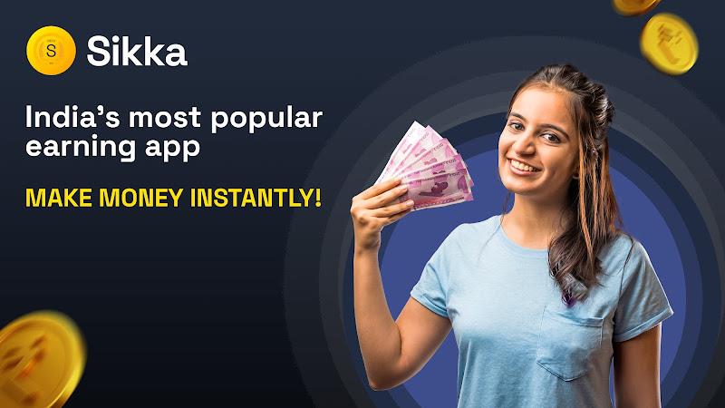 Money Earning App online Sikka Captura de tela 0