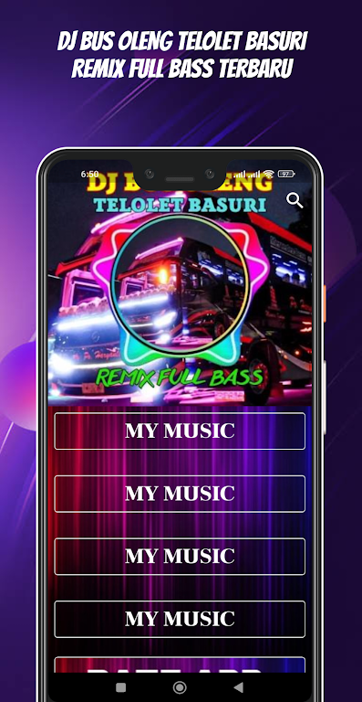 DJ Bus Oleng Telolet Basuri Captura de pantalla 3