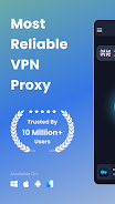 VPN Proxy: Super Secure Server ဖန်သားပြင်ဓာတ်ပုံ 3