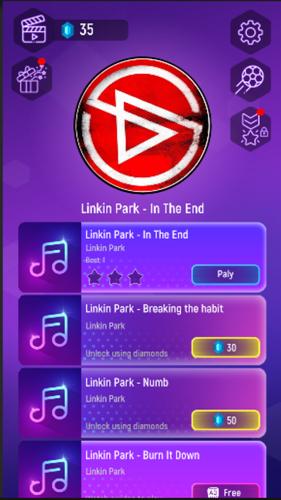 Linkin Park Tiles Rush -  Hop Screenshot 1