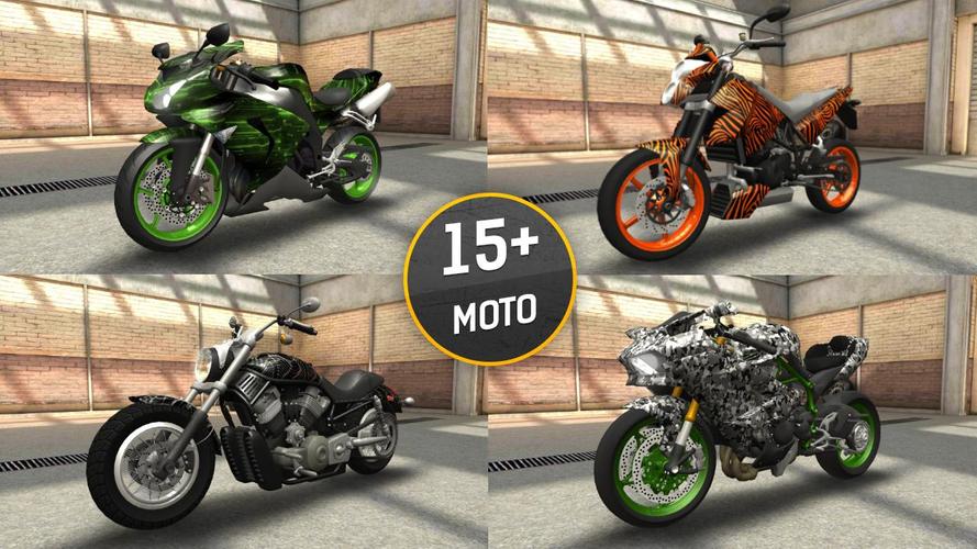 Moto Racing 3D Captura de pantalla 2