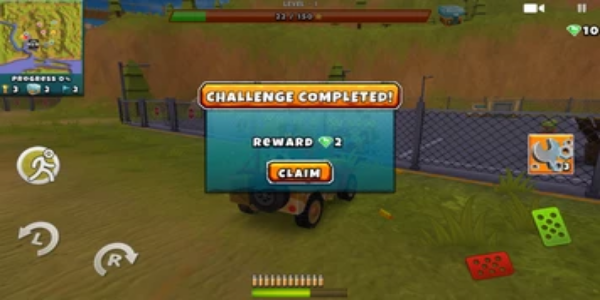 Zombie Offroad Safari स्क्रीनशॉट 1