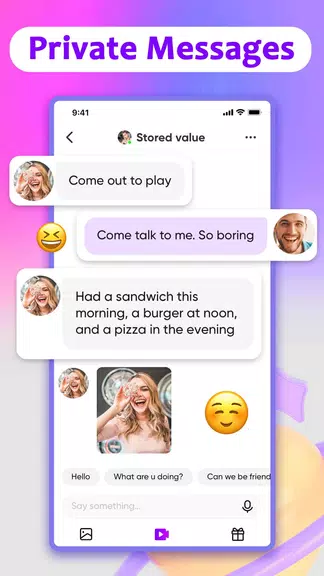 MatchU-Live, Meet People, Chat Capture d'écran 2