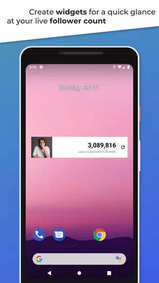 Instastatistics - Live Followe Скриншот 3