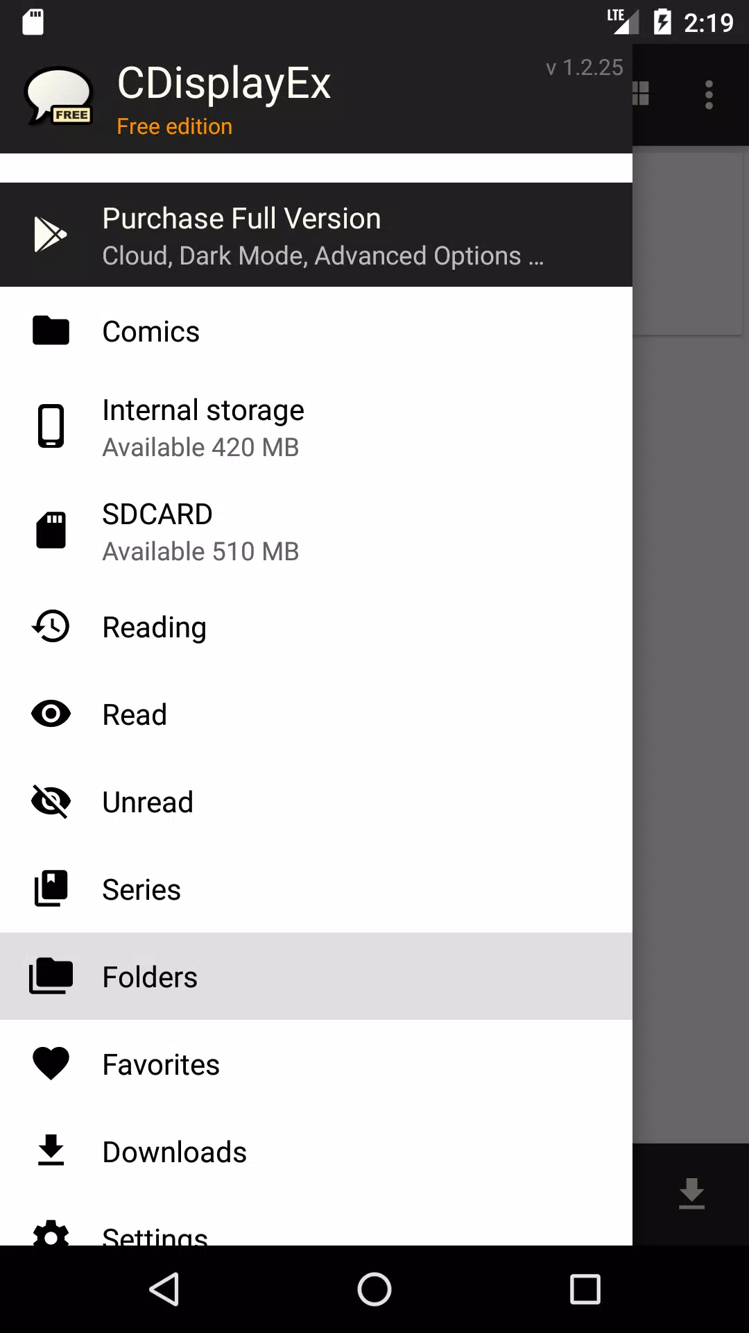 CDisplayEx Comic Reader Lite应用截图第2张