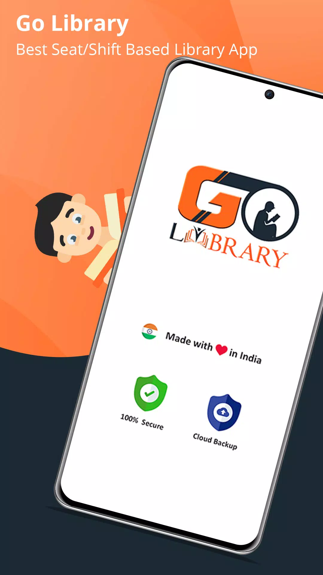 GoLibrary Library Manager App Tangkapan skrin 0