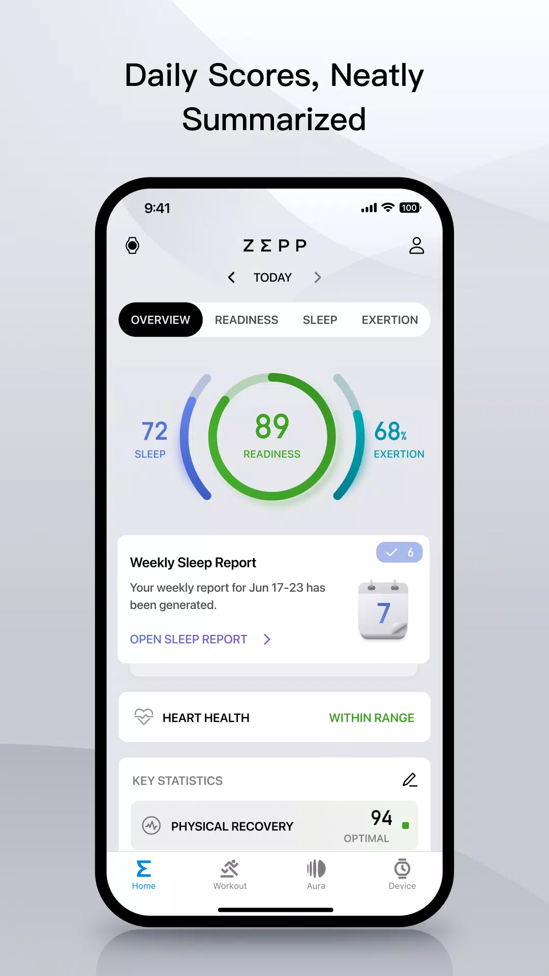 Zepp（formerly Amazfit）應用截圖第0張