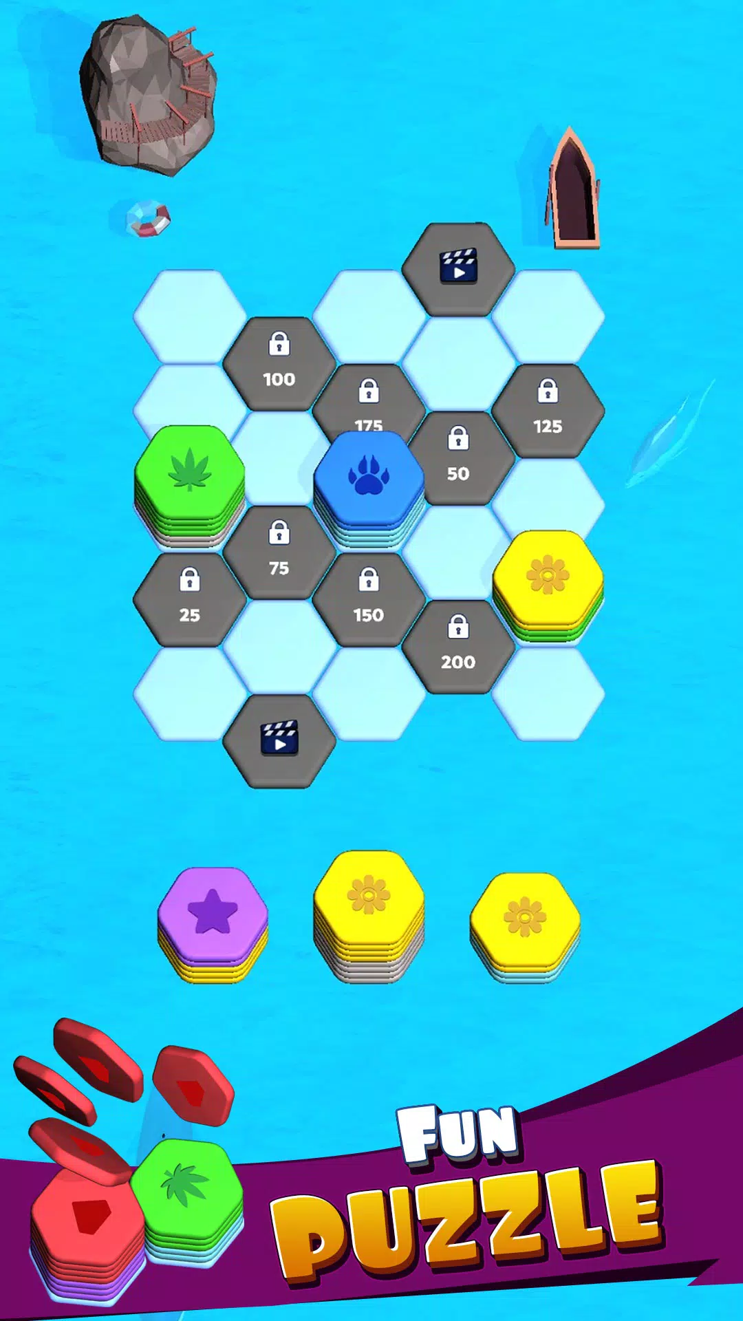 Hexa Merge Sort Block Puzzle应用截图第0张