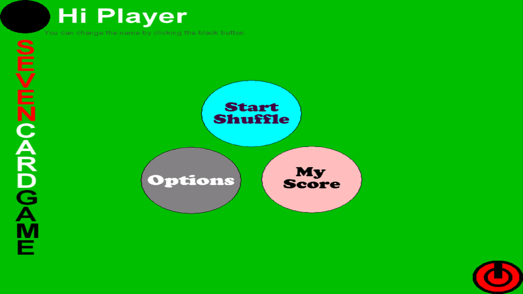 Seven Card Game - Simple and Fun Game Screenshot 0