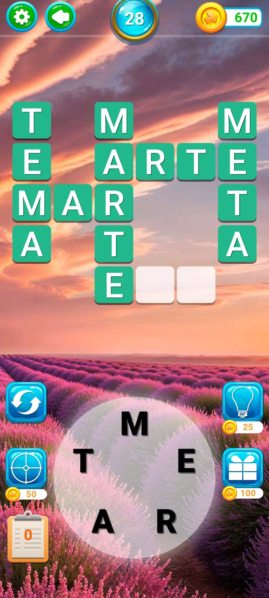 Word Puzzle Trip Captura de pantalla 1