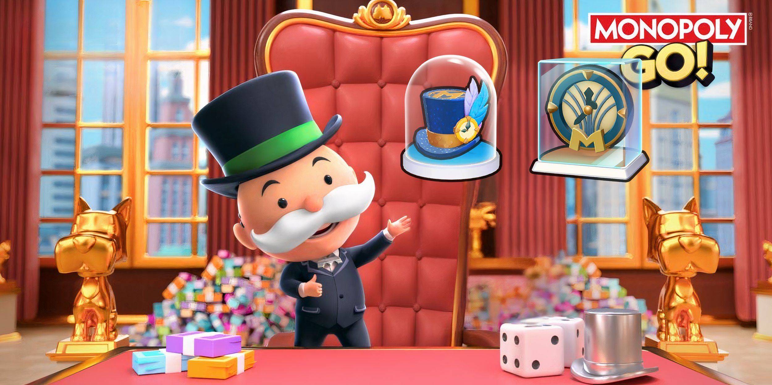 Monopoly GO: Ujawniono żeton noworocznego cylindra i tarczy Party Time