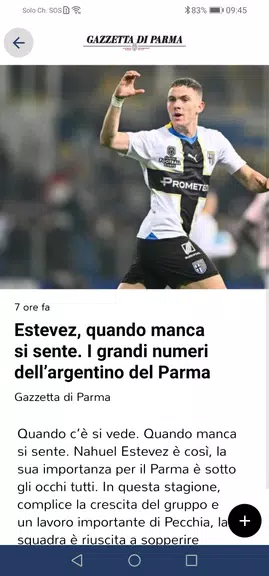 Gazzetta di Parma Ảnh chụp màn hình 2