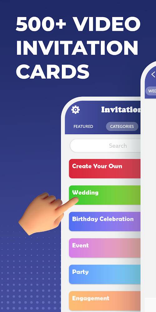 Video Invitation Maker ภาพหน้าจอ 0