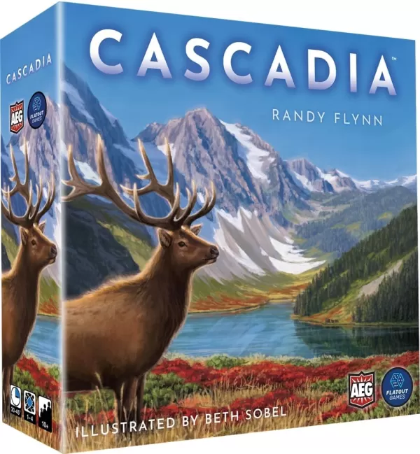 Imagen del juego de mesa Cascadia