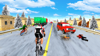 Schermata Cycle Racing: Cycle Race Game 0