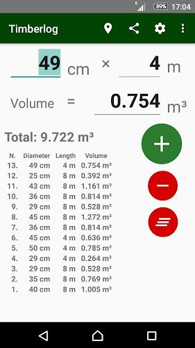 Timberlog - Timber calculator應用截圖第2張