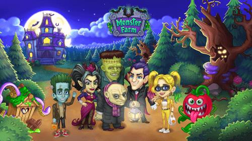 Monster Farm. Family Halloween Schermafbeelding 3