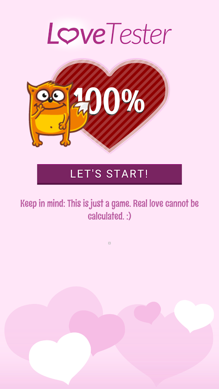 Love Tester - Find Real Love Capture d'écran 1