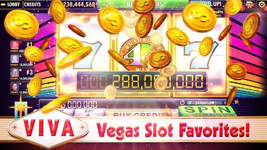 Viva Slots Vegas: Casino Slots Mod Schermafbeelding 0