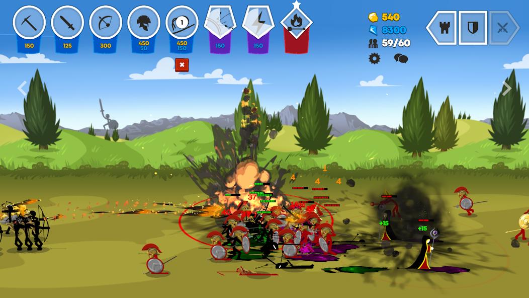 Stick War 3 Mod ဖန်သားပြင်ဓာတ်ပုံ 0