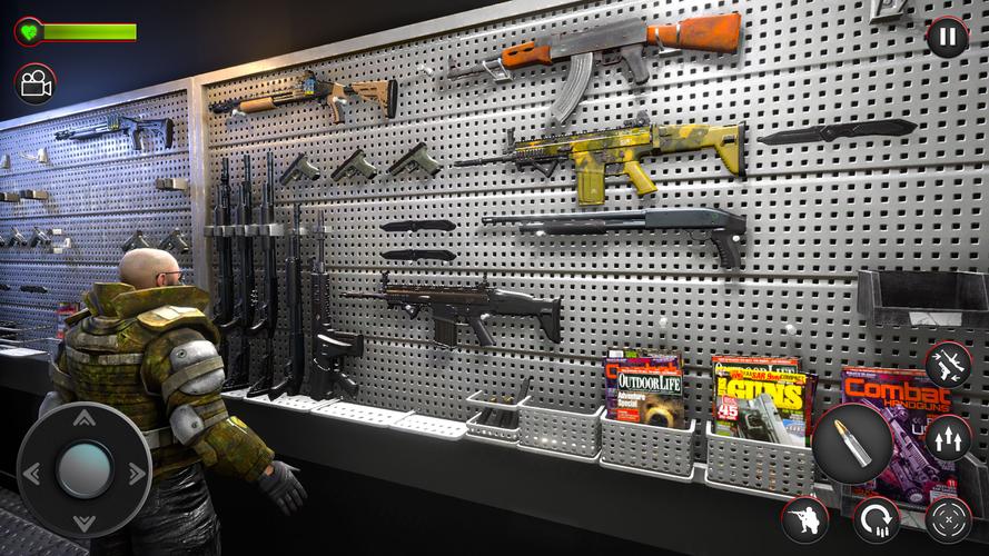 FPS Commando 3D Shooting Games Captura de tela 2